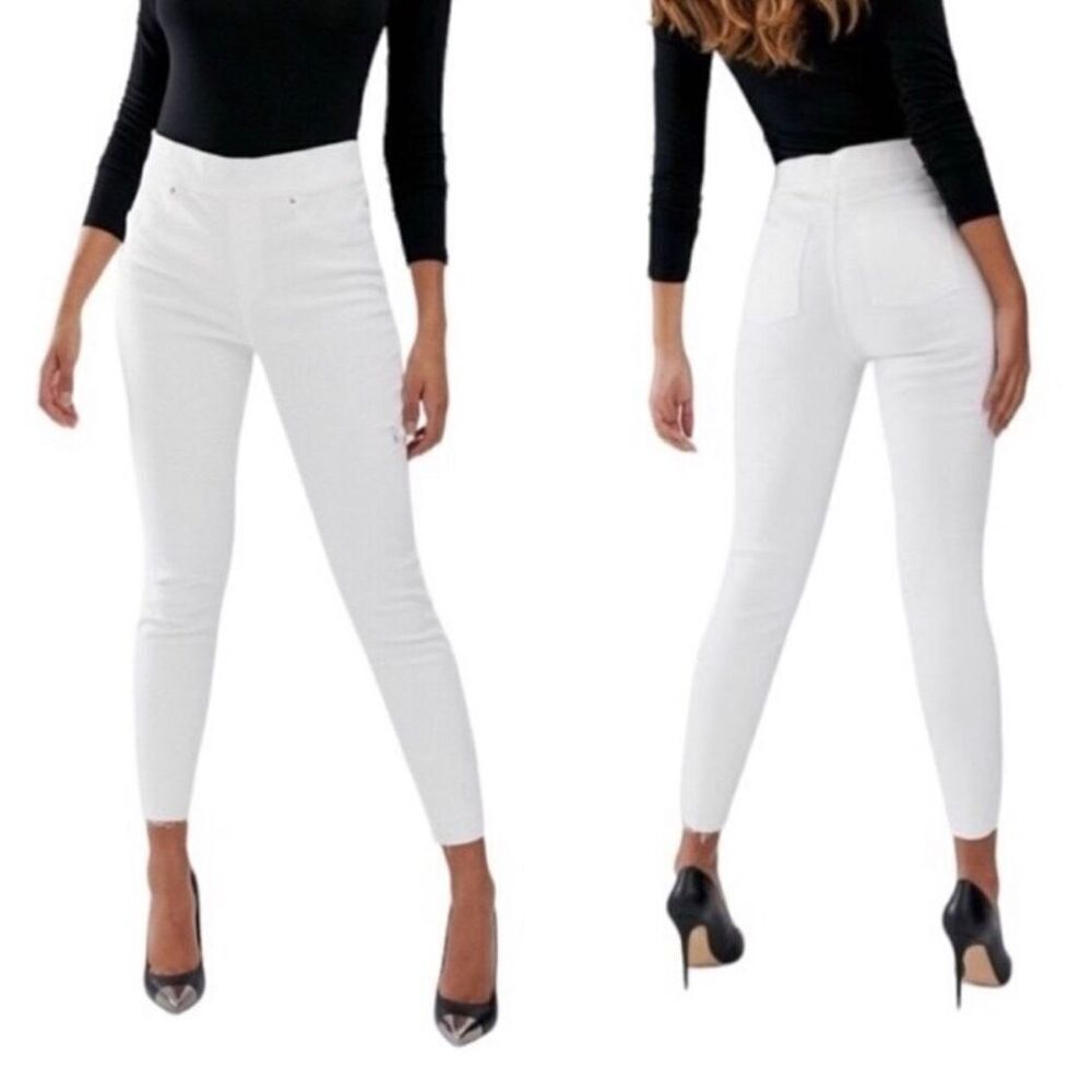 SPANX White Ankle Skinny Jeans Size S/P